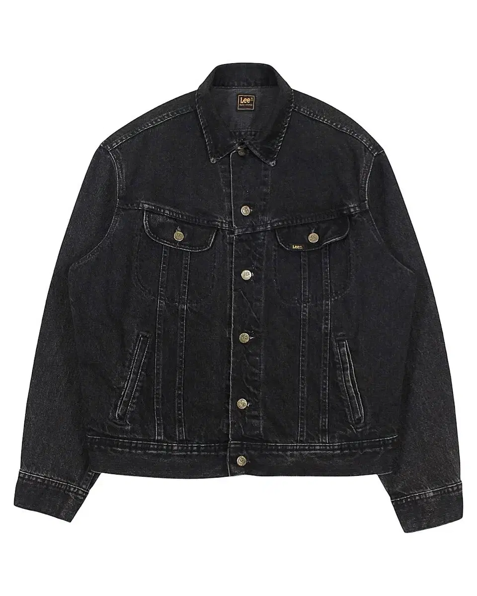 80s Lee 220-5019 BLACKDENIM VINTAGE USA製 1980s USA Lee 220-5019 블랙 데님 자켓 리 빈티지 미제 | 브랜드 중고